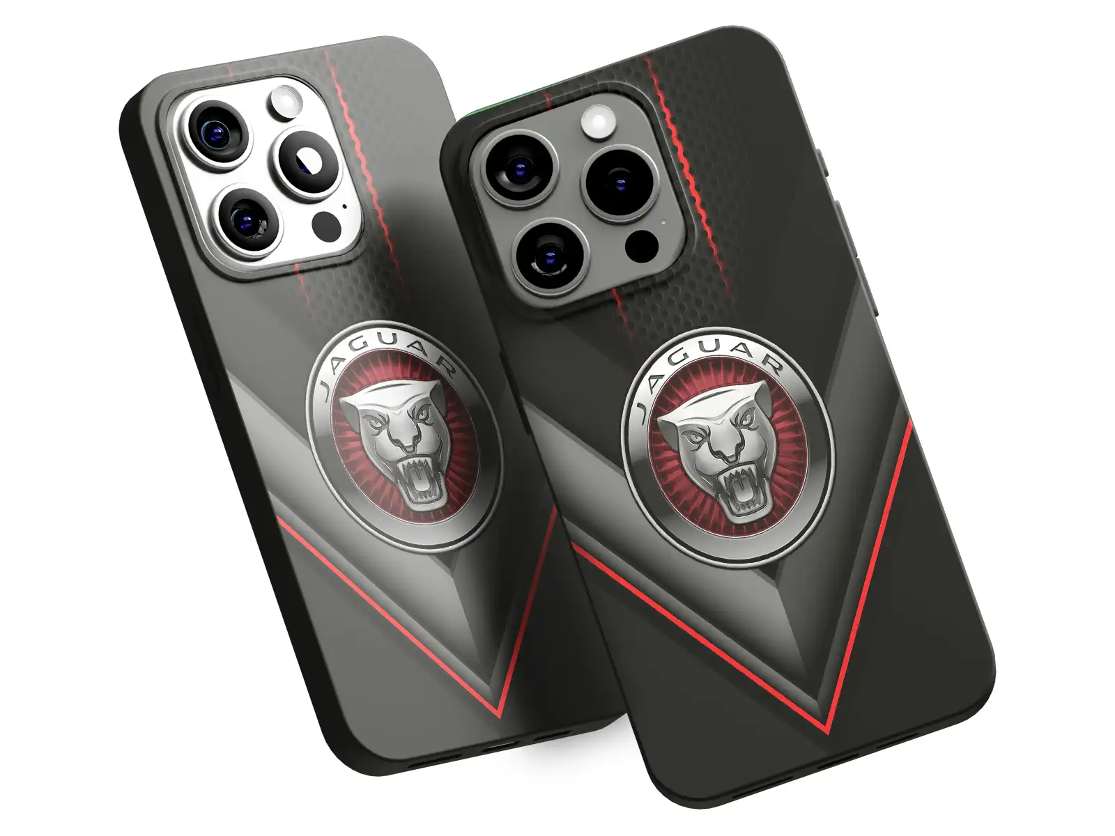Jaguar Coque Silicone Smartphone Toucher Luxe Premium